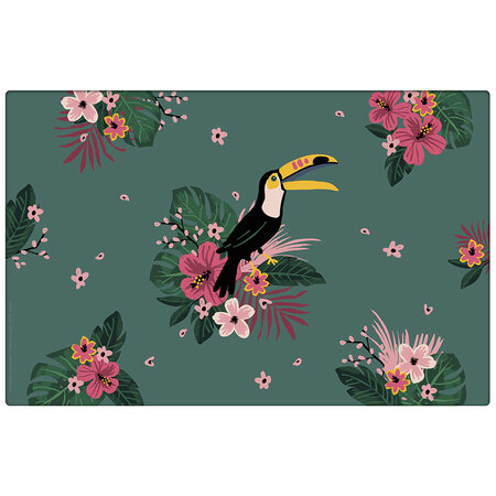 Set de table toucan collection jungle