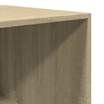 vidaXL Garde-robe chêne sonoma 80x50x200 cm bois d'ingénierie