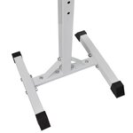 Vidaxl support d'haltères avec jeu d'haltères et de poids 30 5 kg