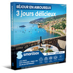SMARTBOX - Coffret Cadeau Séjour en amoureux 3 jours délicieux -  Séjour