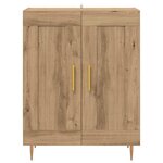 vidaXL Buffet Chêne artisanal 69 5 x 34 x 90 cm