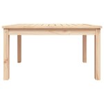 vidaXL Table de jardin 82 5x50 5x45 cm bois massif de pin
