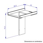 Plan à langer Achille - en bois