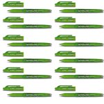 Stylo Roller Encre Gel Effaçable FriXion Ball 0 7 Citron Vert x 12 PILOT