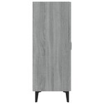 vidaXL Buffet Sonoma gris 70x34x90 cm Bois d'ingénierie