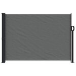 vidaXL Store latéral rétractable Anthracite 140 x 500 cm
