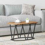 vidaXL Table Basse Bois ancien 80 x 40 x 40.5 cm