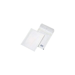 MAILmedia 50 Pochettes à bulle d'air, type I19, 36 g, blanc