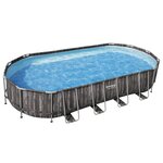 Bestway Ensemble de piscine ovale 7 32x3 66x1 22 m