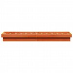 vidaXL Cadre de lit à LED sans matelas 100x200 cm bois massif