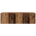 vidaXL Ensemble de meuble TV mural 4 Pièces vieux bois bois d'ingénierie