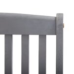 vidaXL Chaises pliables d'extérieur lot de 4 et coussins Bois d'acacia