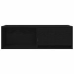 vidaXL Meuble TV 2 Pièces chêne noir 80x31x25 5 cm bois d'ingénierie