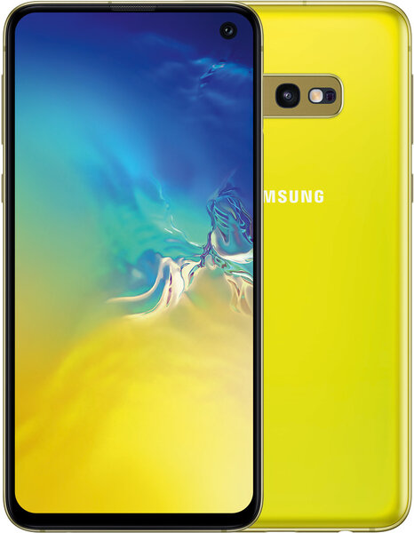 Samsung galaxy s10e - jaune - 128 go - très bon état