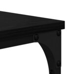 vidaXL Étagère Chêne noir 99 x 35 5 x 176 cm Bois d'ingénierie