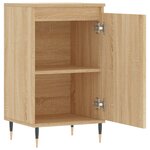vidaXL Buffets 2 Pièces chêne sonoma 40x35x70 cm bois d'ingénierie