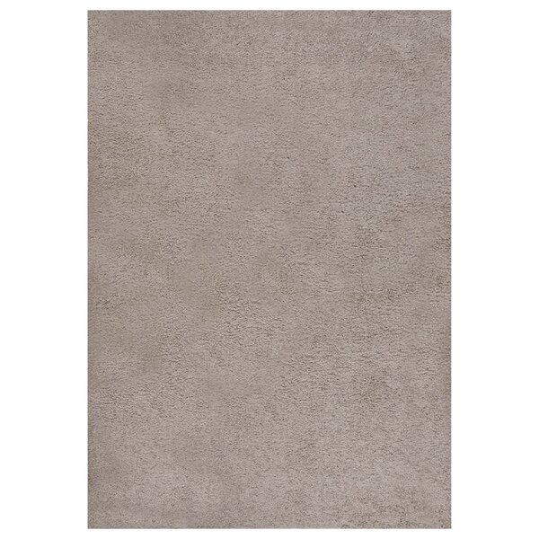 vidaXL Tapis shaggy à poils longs Beige 140x200 cm