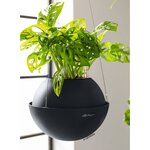 LECHUZA Jardinière suspendue BOLA Color 32 ALL-IN-ONE Ardoise