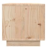 vidaXL Table de chevet 40x34x35 cm Bois de pin solide