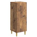vidaXL Buffet Bois ancien 33 x 34 5 x 90 cm Bois d'ingénierie