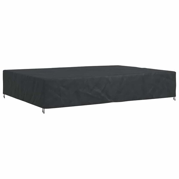 vidaXL Housse pour mobilier d'extérieur Noir 400 x 300 x 70 cm 210D