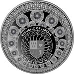 Pièce de monnaie en Argent 30 Dollars g 93.3 (3 oz) Millésime 2024 Floral Clock HOROLOGIUM FLORAE