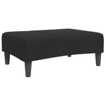 vidaXL Repose-pied noir 77x55x31 cm velours