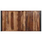 Vidaxl table basse 140x70x40 cm bois solide