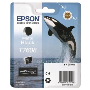 Epson cartouche orque t7608 noir mat