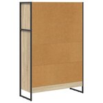 vidaXL Bibliothèque Sonoma 80 x 30 x 155 cm Bois d'ingénierie