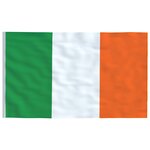 vidaXL Drapeau Irlande 90x150 cm