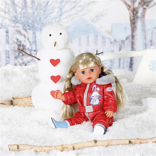 Zapf Creation 833100 - Baby born Jardin d'enfants Combinaison de neige 36 cm