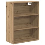 vidaXL Haut Armoire avec tiroir Chêne artisanal 69 5 x 32 5 x 180 cm
