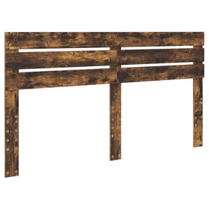 vidaXL Tête de lit Chêne fumé 200 cm Bois d'ingénierie