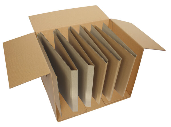 Croisillons en carton pour 120 assiettes et cadres