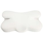 vidaXL Coussin pour le cou Gris 58 x 36 x 13 cm Polyester