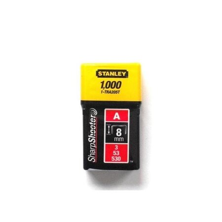 Boite de 1000 agrafes 8 mm (53/8) pour cloueur T45 BOSTITCH