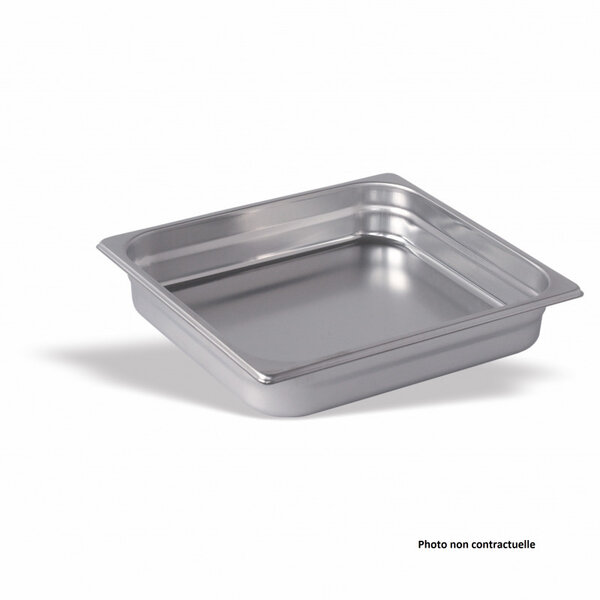 Bac gastro inox gn 2/3 - h 40 mm - pujadas -  - inox3.1