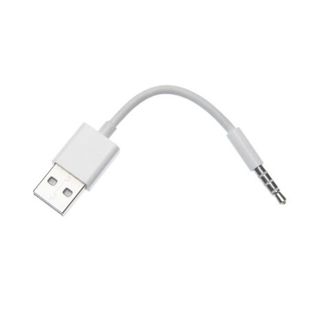 APM Adaptateur USB-A/Jack - 3,5mm - Mâle/Mâle - Blanc
