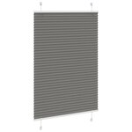 vidaXL Store plissé anthracite 100x150 cm largeur du tissu 99 4 cm