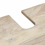 vidaXL Ensemble de mobilier de salle de bain avec tiroir 4 Pièces Blanc