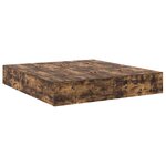 vidaXL Cadre de lit Chêne fumé 200 x 180 x 31 5 cm Bois d'ingénierie
