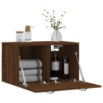 vidaXL Armoire murale Chêne marron 60x36 5x35 cm Bois d'ingénierie