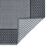 vidaXL Tapis d'extérieur ARAKIL Gris 120x180 cm PP