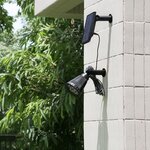 Spot solaire projecteur 2 en 1 à piquer ou à fixer Spiky Away W34 - H42 cm - LED blanc