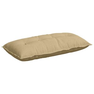 vidaXL Coussin de Dos Vert gris 100 x 50 cm Tissu en velours côtelé