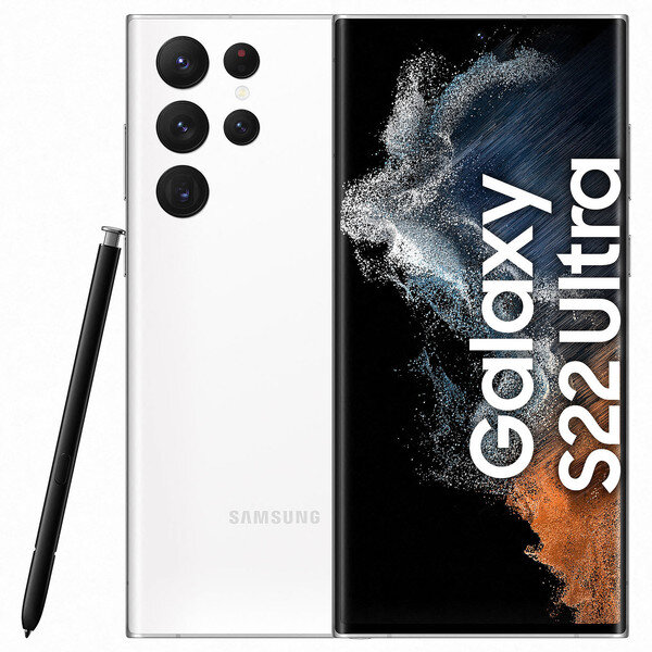 Samsung galaxy s22 ultra 5g dual sim - blanc - 128 go - très bon état