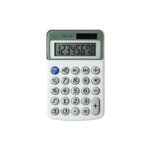 Calculatrice blanche 8 chiffres