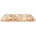 vidaXL Dessus de bureau non traité 120x70x4 cm bois d'acacia massif