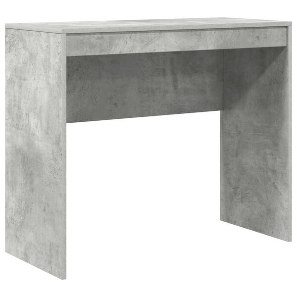 vidaXL Bureau Gris béton 90 x 40 x 76 cm